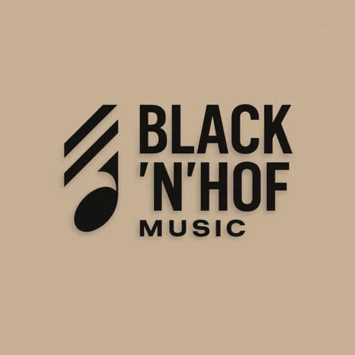 Black’n’Hof Music Logo – Independent Musiklabel für Künstler, Bands und Musikpromotion